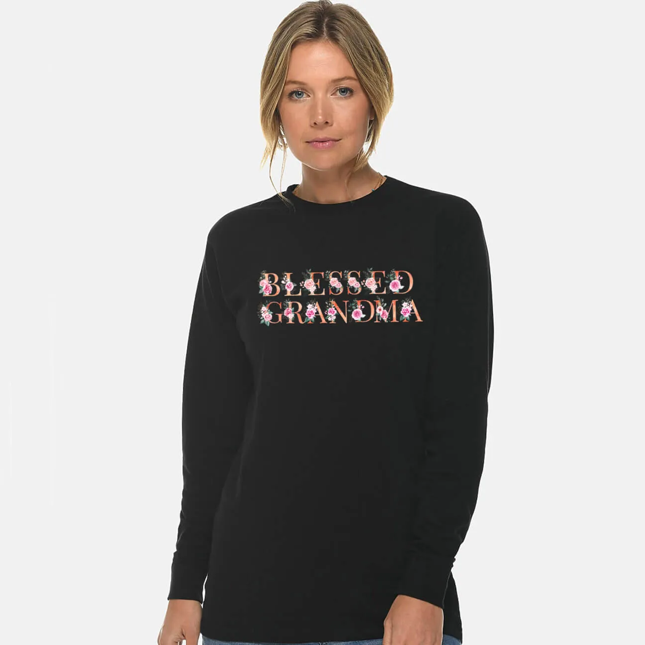 Blessed Grandma Unisex Long Sleeve T Shirt