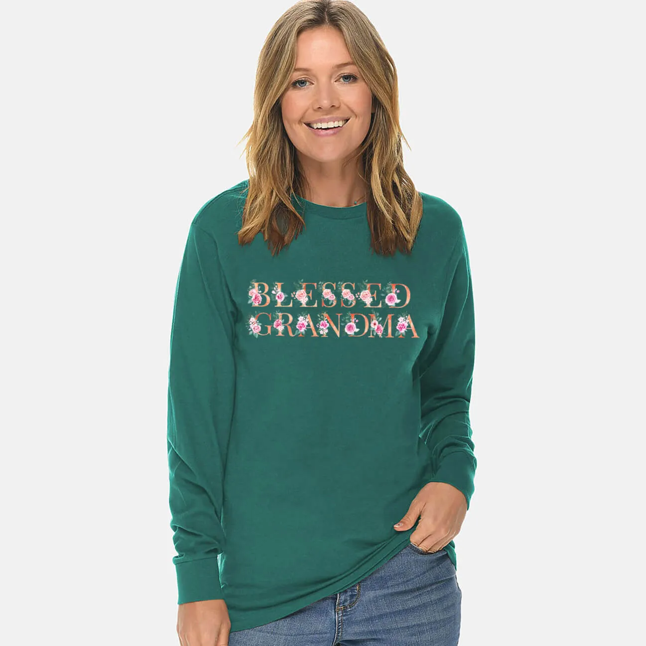 Blessed Grandma Unisex Long Sleeve T Shirt