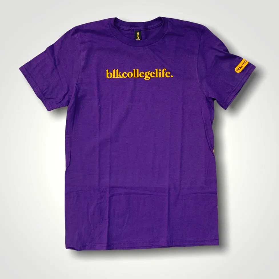 blkcollegelife. Purple & Gold