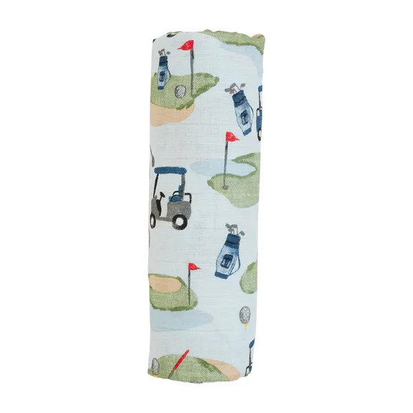 BLUE GOLF SWADDLE