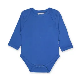 Blue Long Sleeve Baby Vest