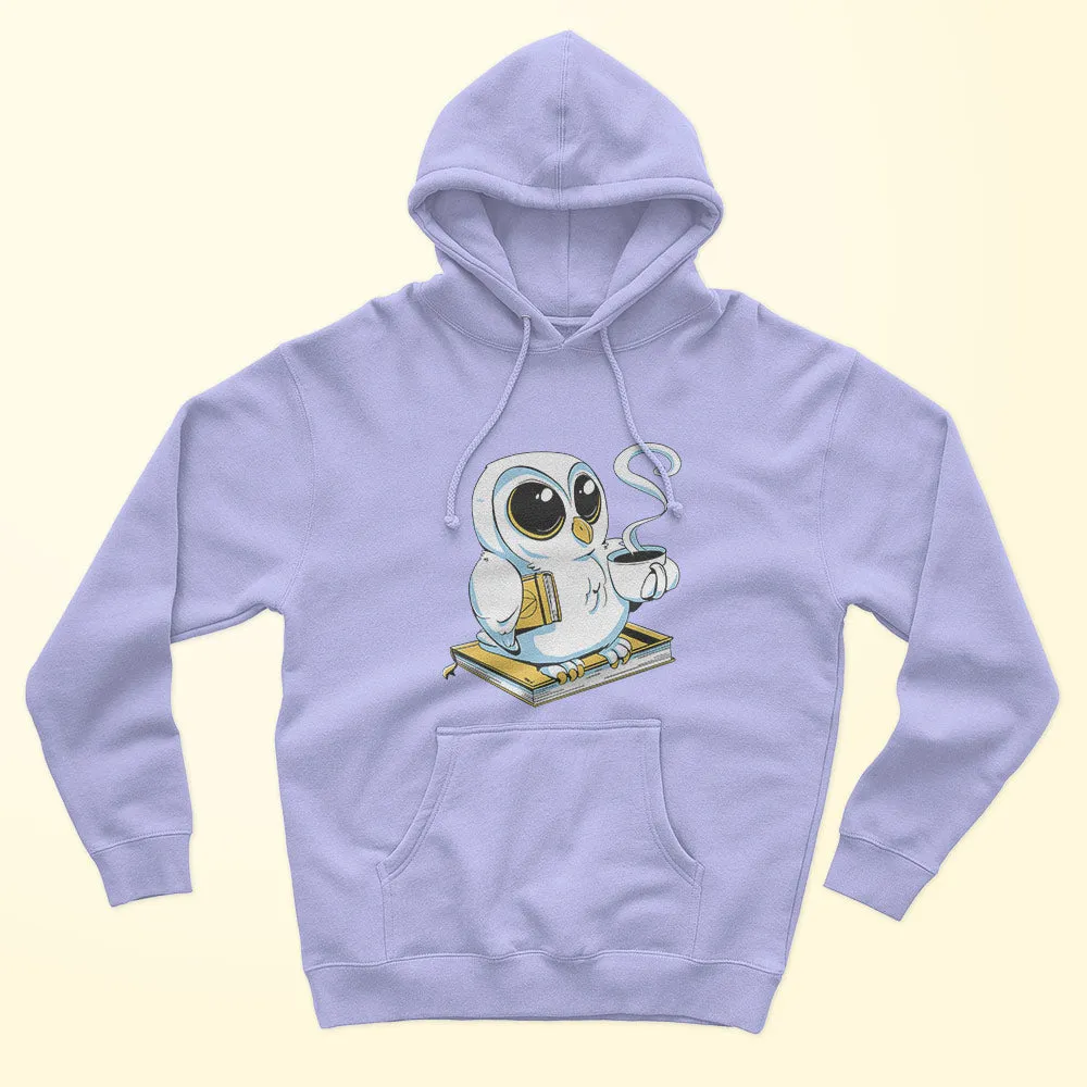 Book Owl & Coffee Unisex Hoodie