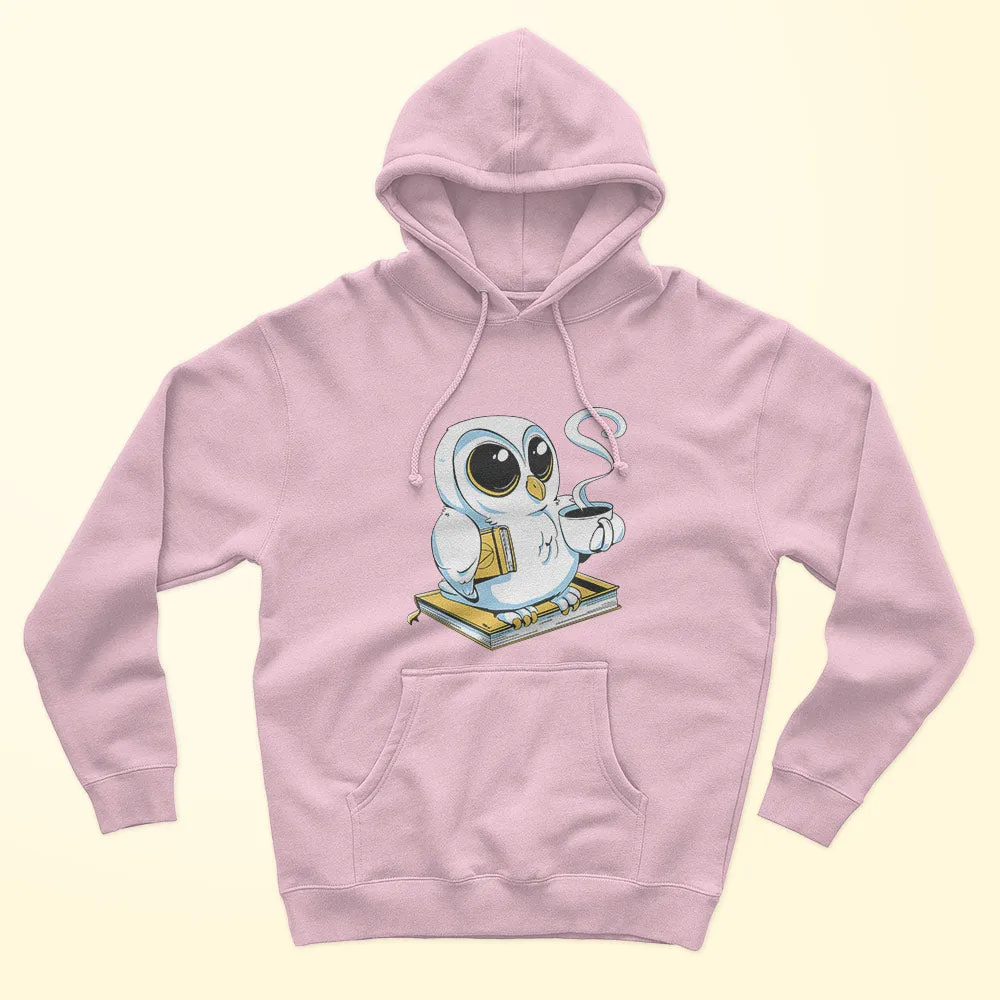 Book Owl & Coffee Unisex Hoodie