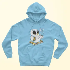 Book Owl & Coffee Unisex Hoodie