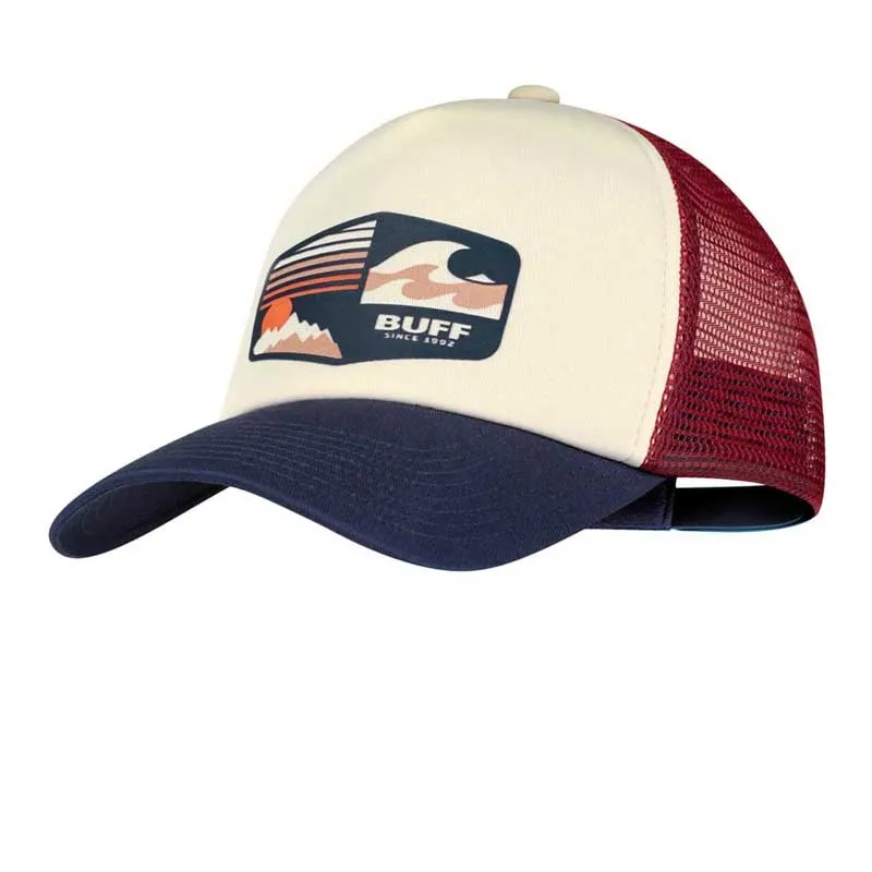 Buff Unisex Trucker Cap L/XL - White/Red/Blue