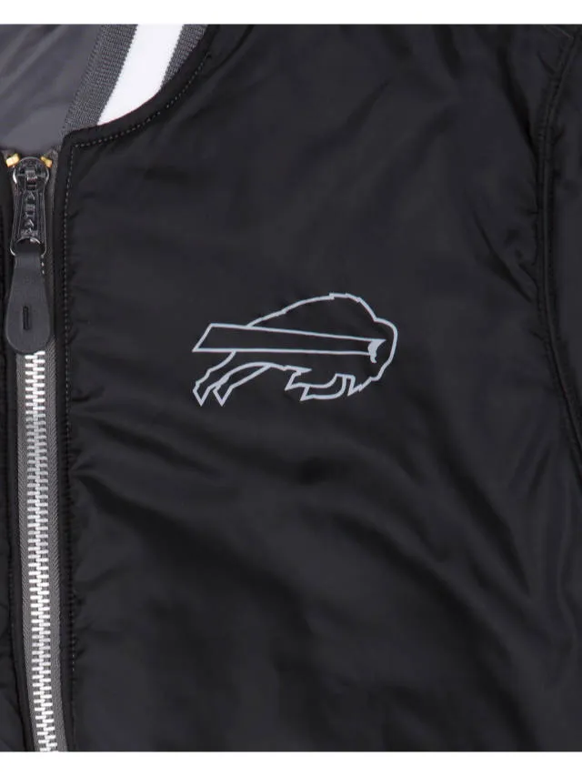 BUFFALO BILLS X ALPHA X NEW ERA MA-1 BOMBER JACKET