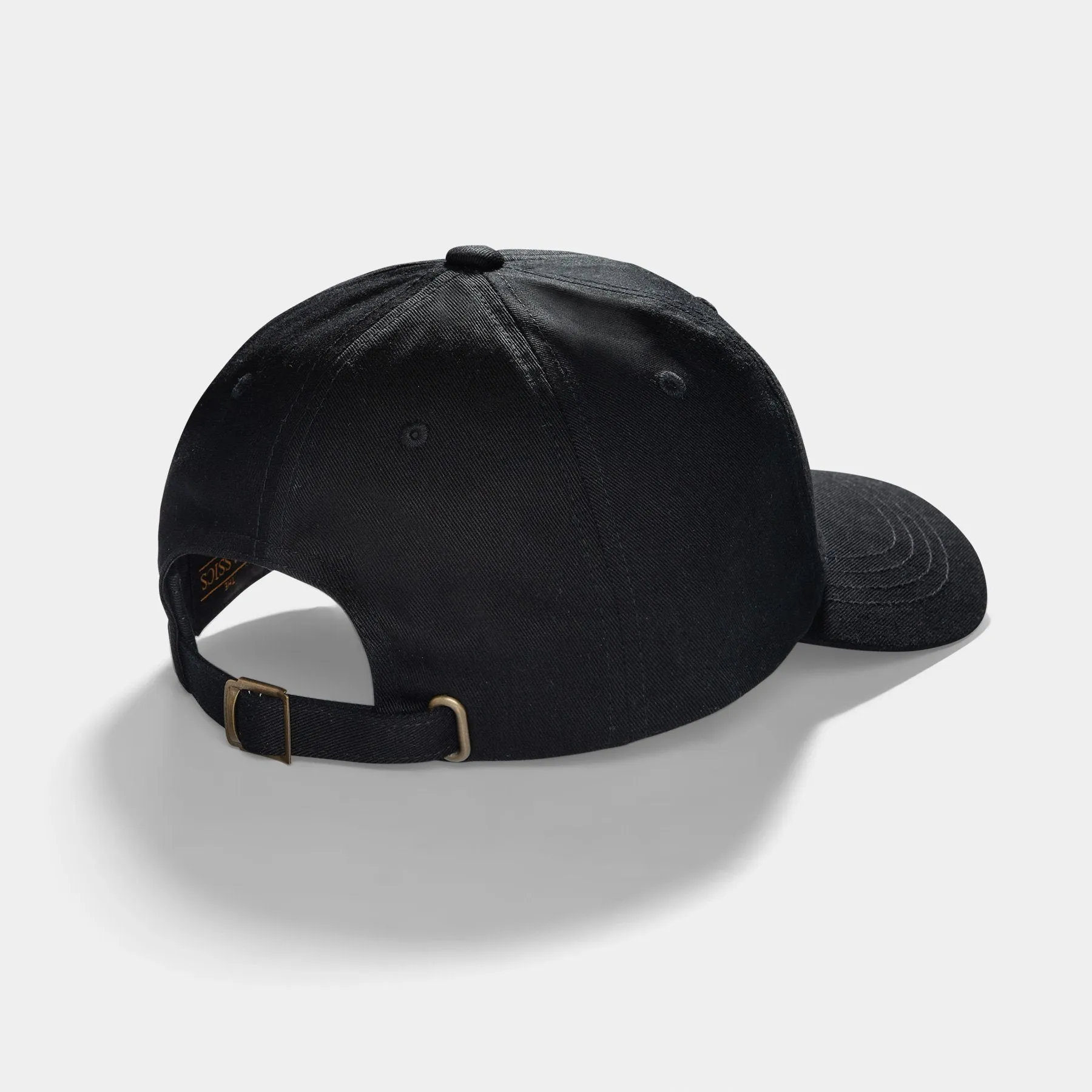 Bulang and Sons Black Cotton Vintage Ballcap