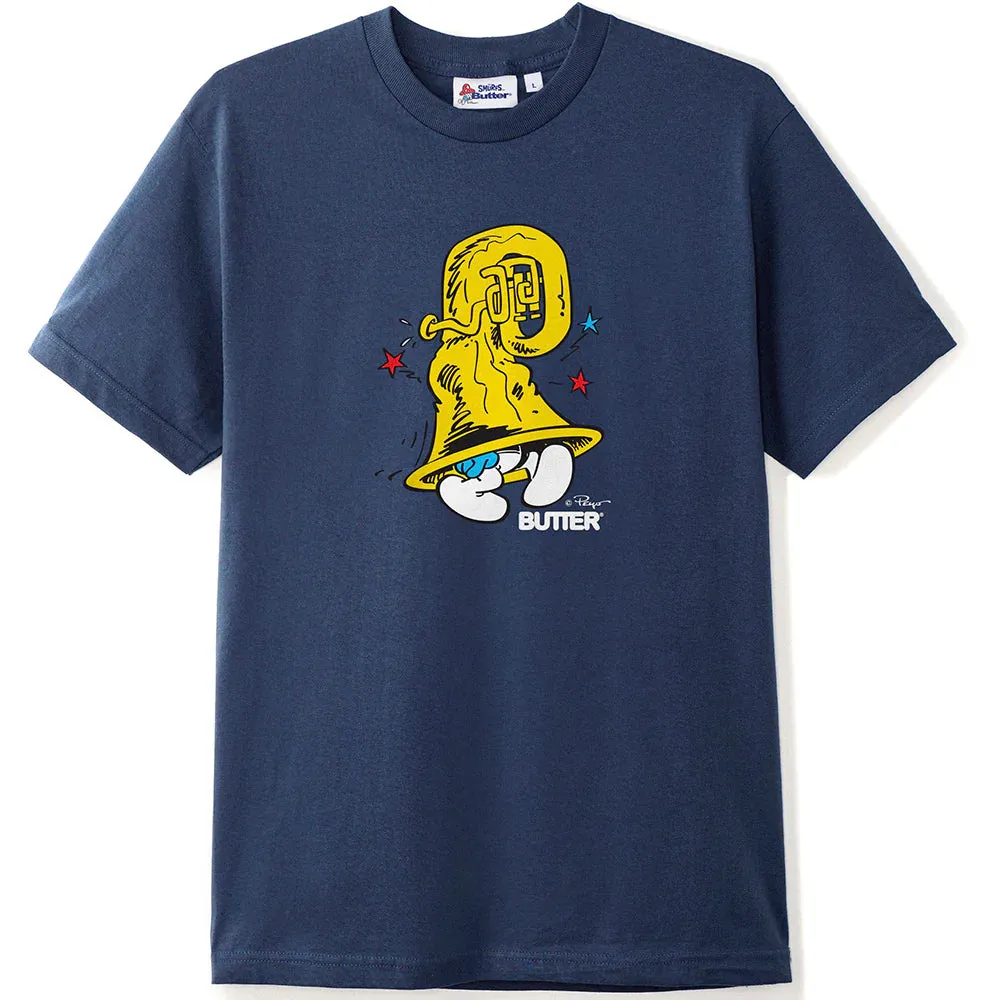 Butter Goods x The Smurfs Harmony Tee - Denim