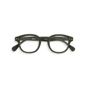 #C Reading Glasses (Kaki Green)