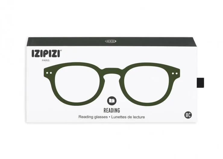 #C Reading Glasses (Kaki Green)