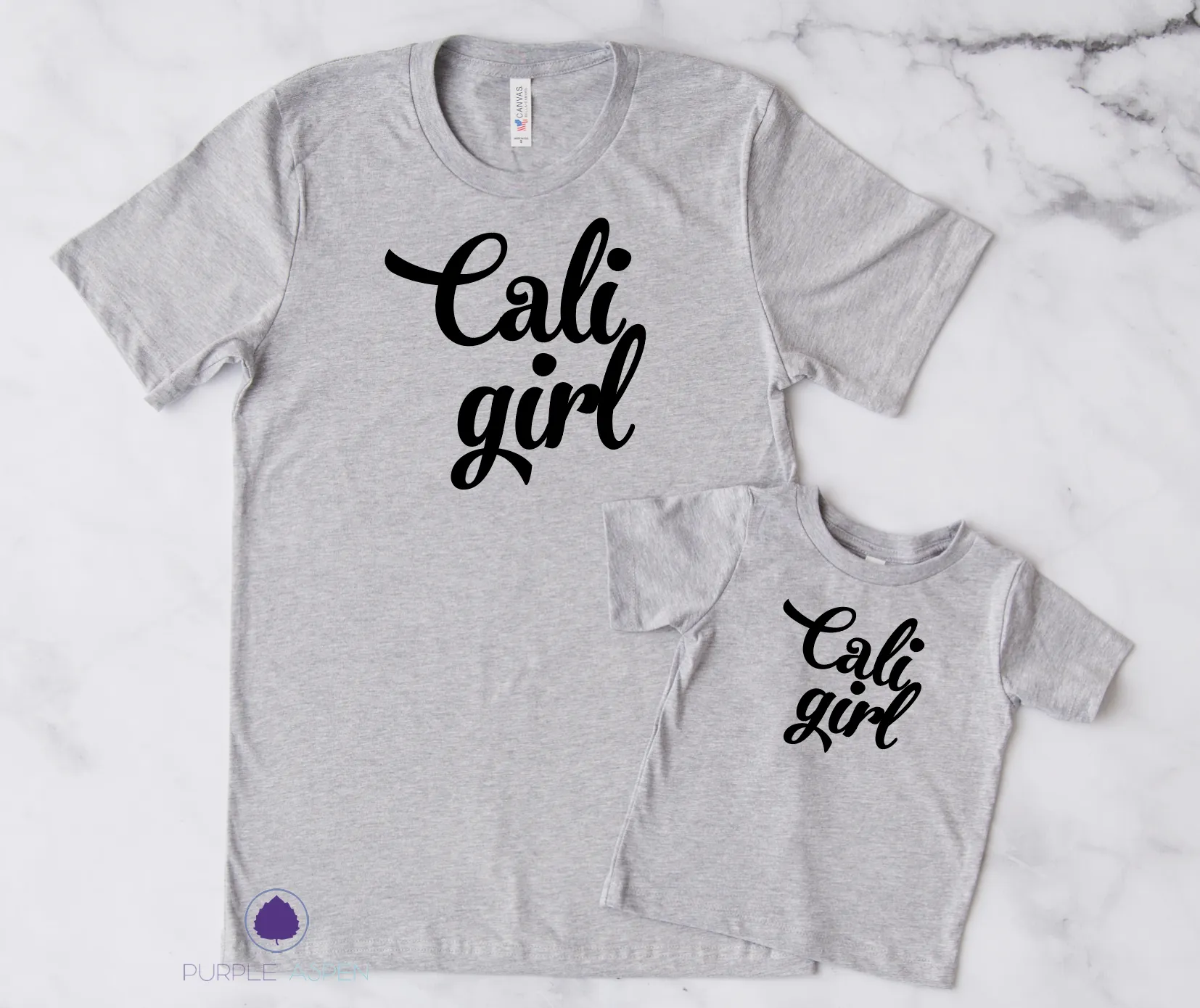 Cali Girl Mommy and Me TShirts