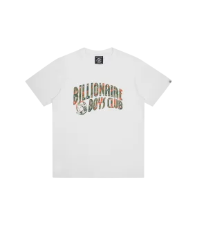 CAMO ARCH LOGO T-SHIRT - WHITE