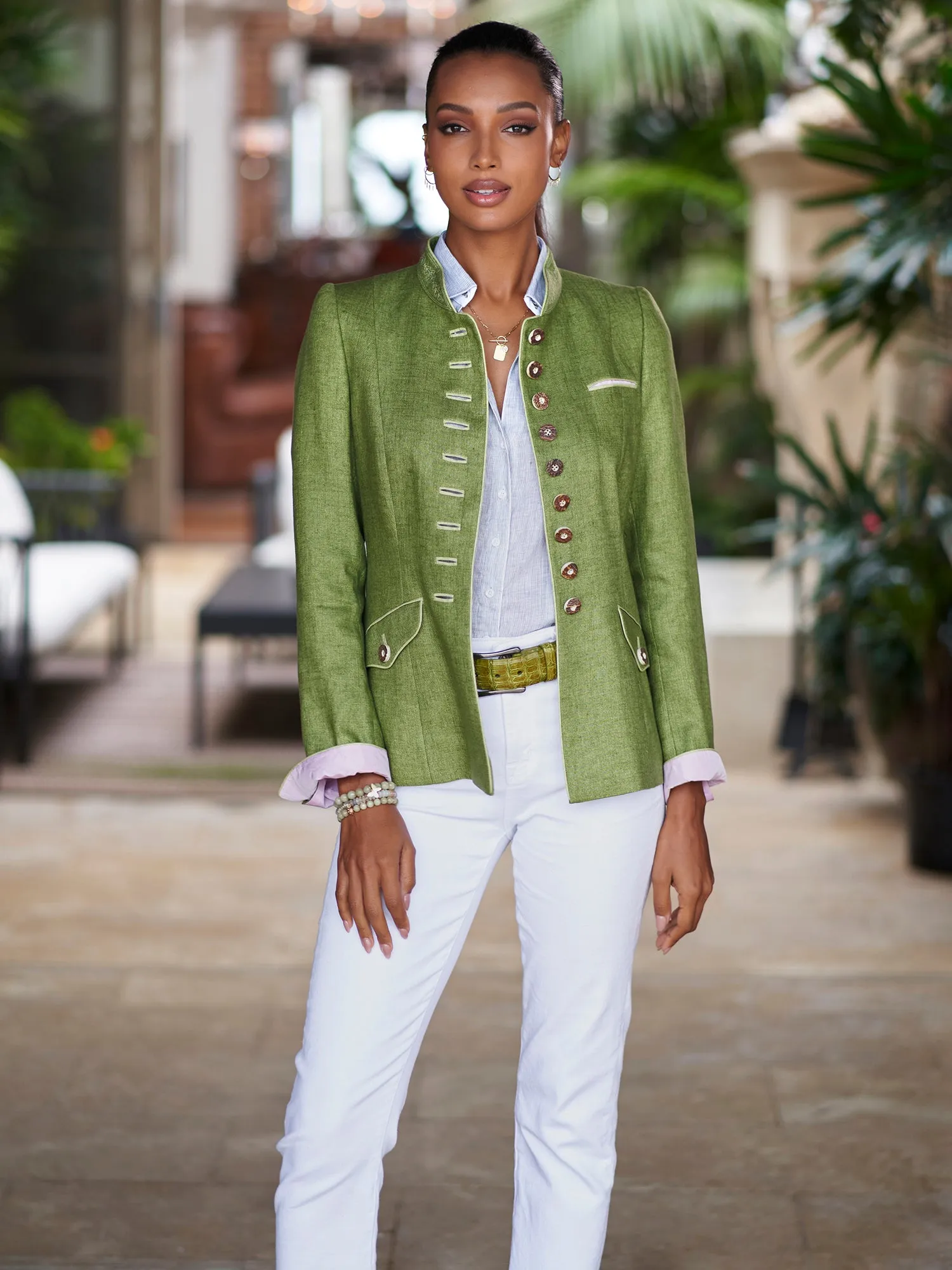 Casablanca Linen Jacket