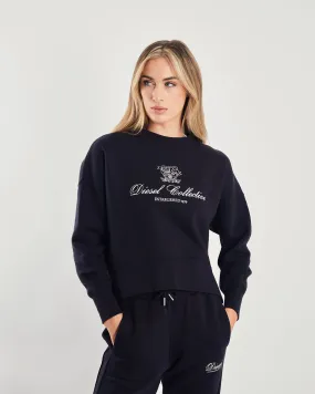 Celeste Sweatshirt Navy Planet