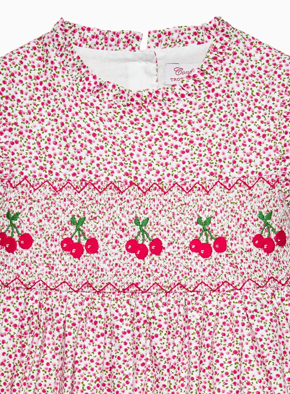 Cherry Smocked Dress