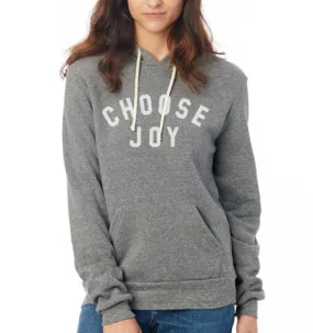 'CHOOSE JOY' Unisex Hoodie - Grey