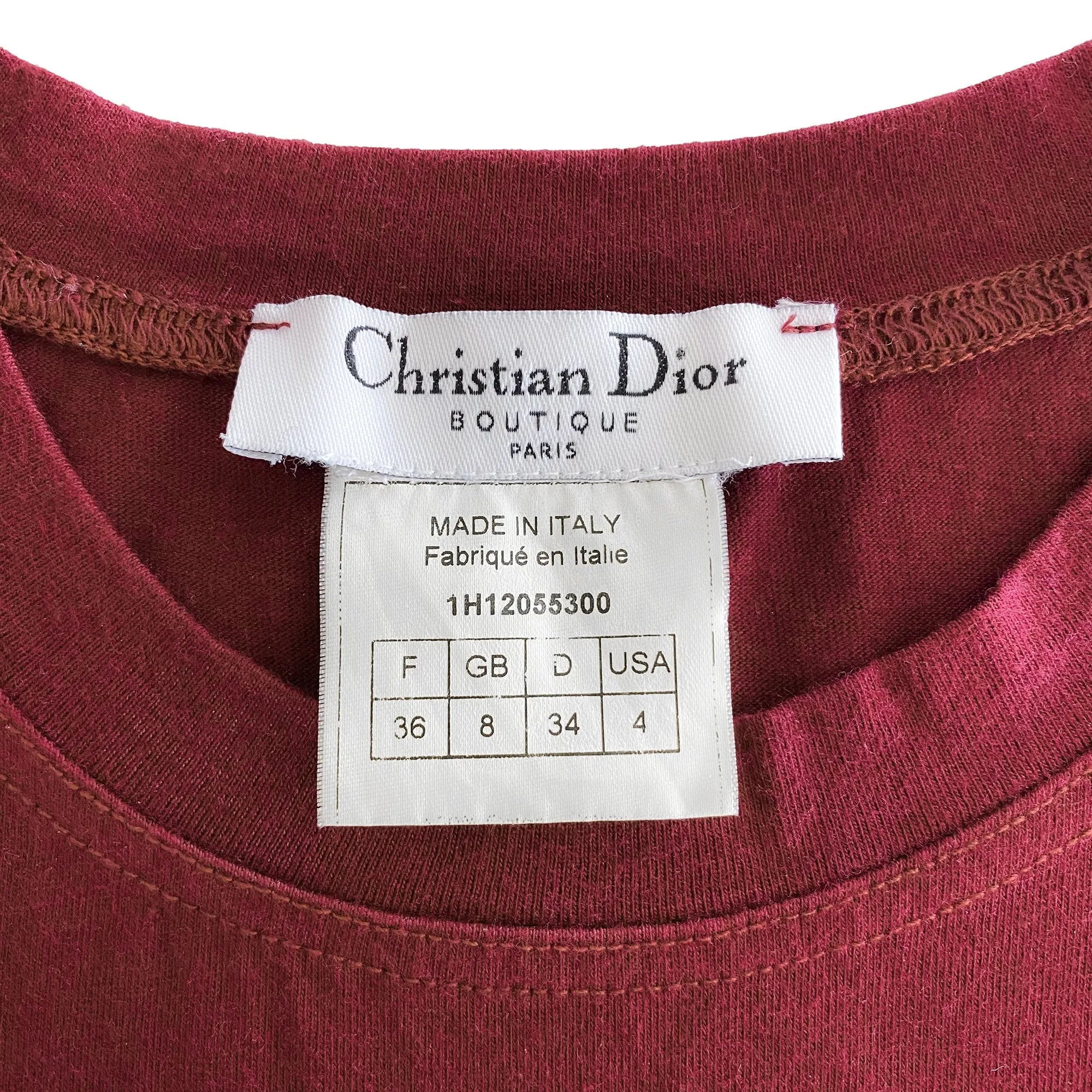 Christian Dior J'Adore Dior Sleeveless Top