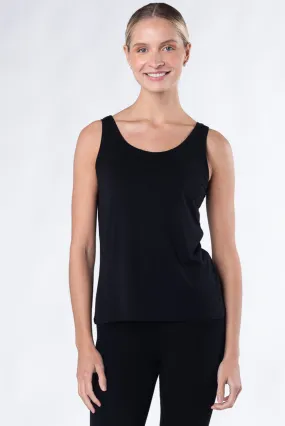 Cindy Bamboo Tank - Black