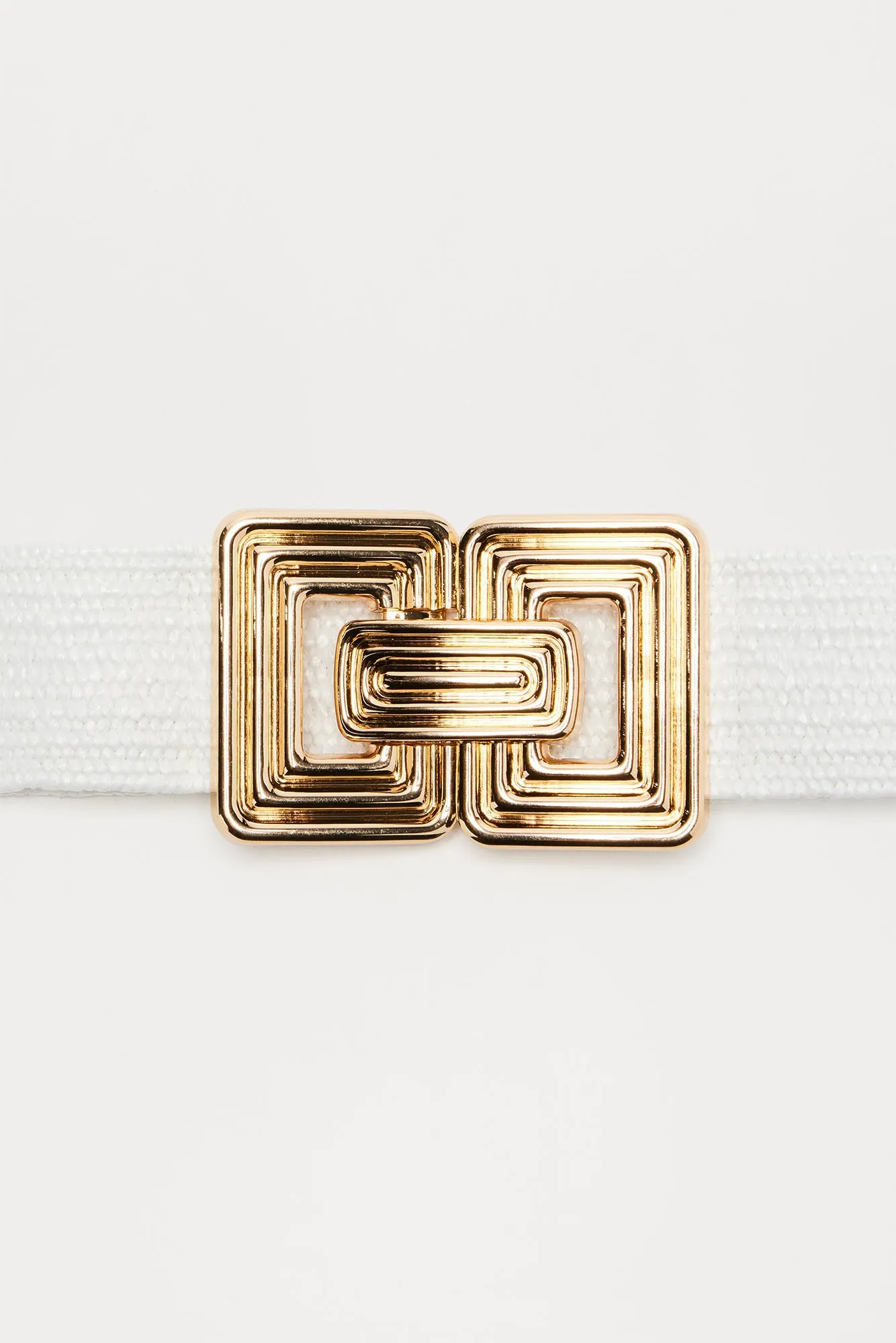 Classy Vacation Belt - White/combo