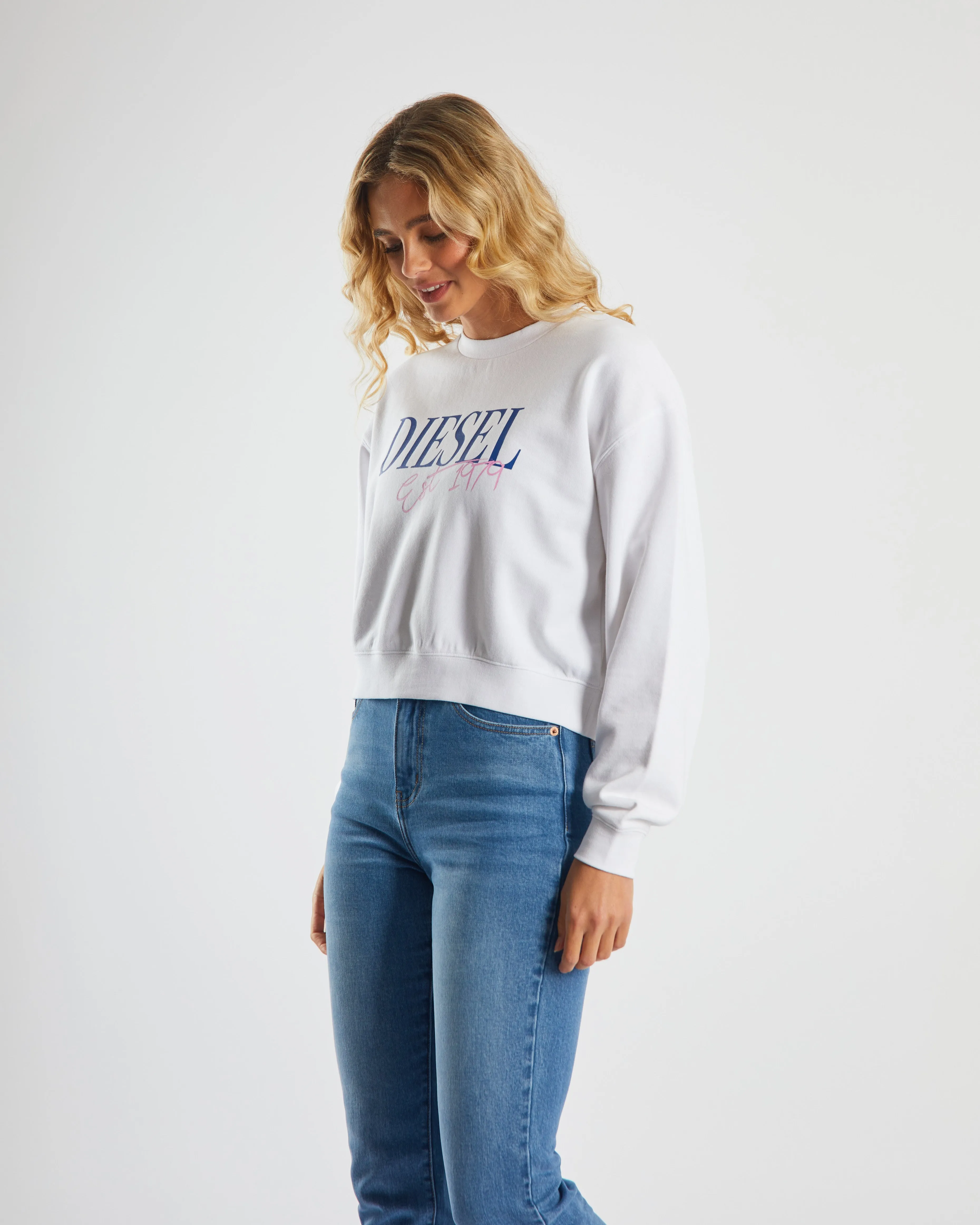 Claudette Sweatshirt Dove White