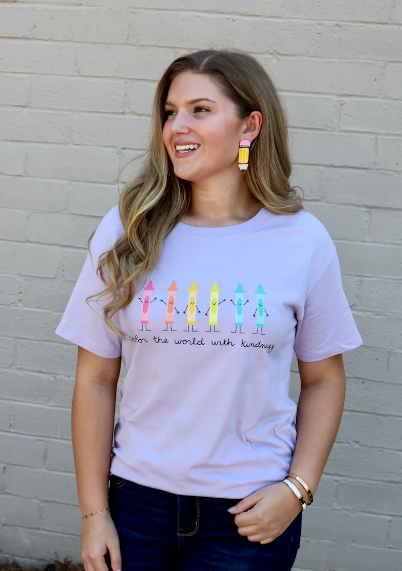 Color The World With Kindness Tee