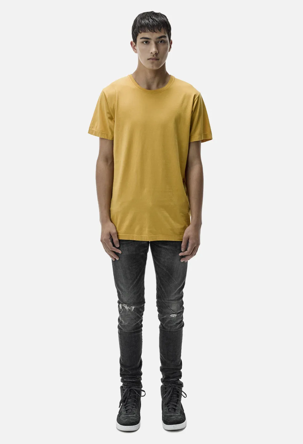 Cotton Classic Crew / Mustard