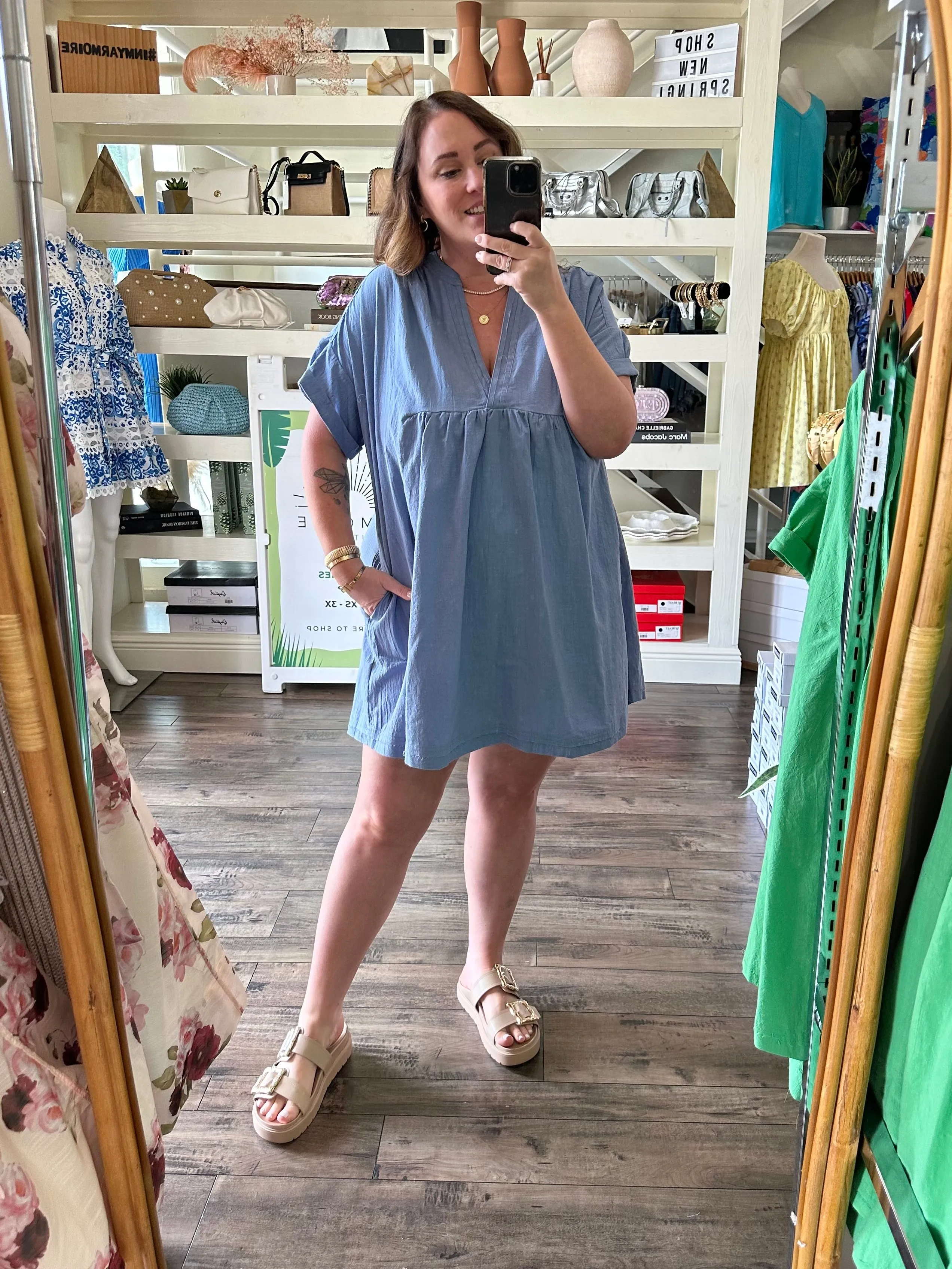 Cotton Tunic Dress