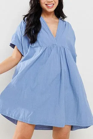 Cotton Tunic Dress