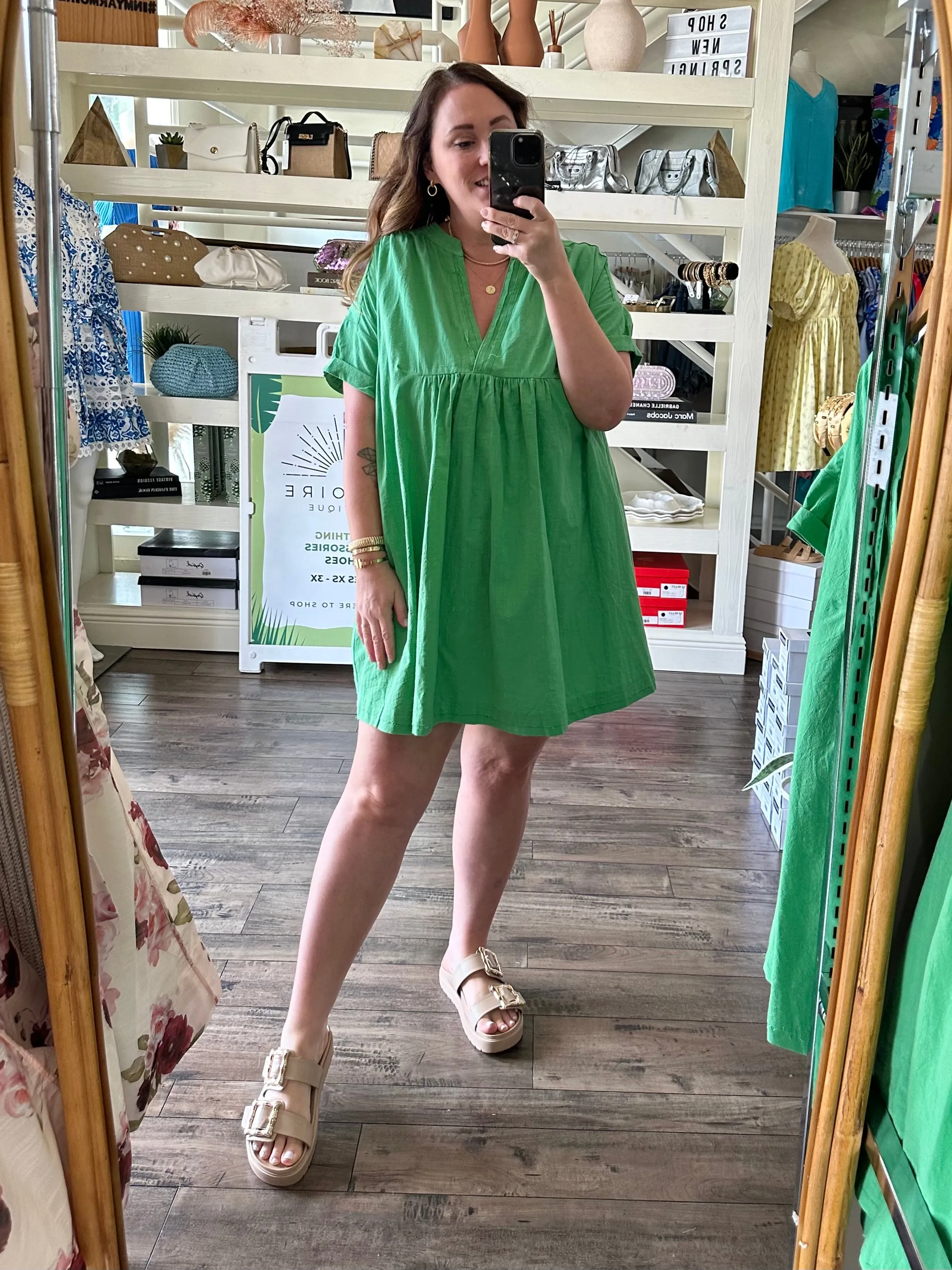 Cotton Tunic Dress