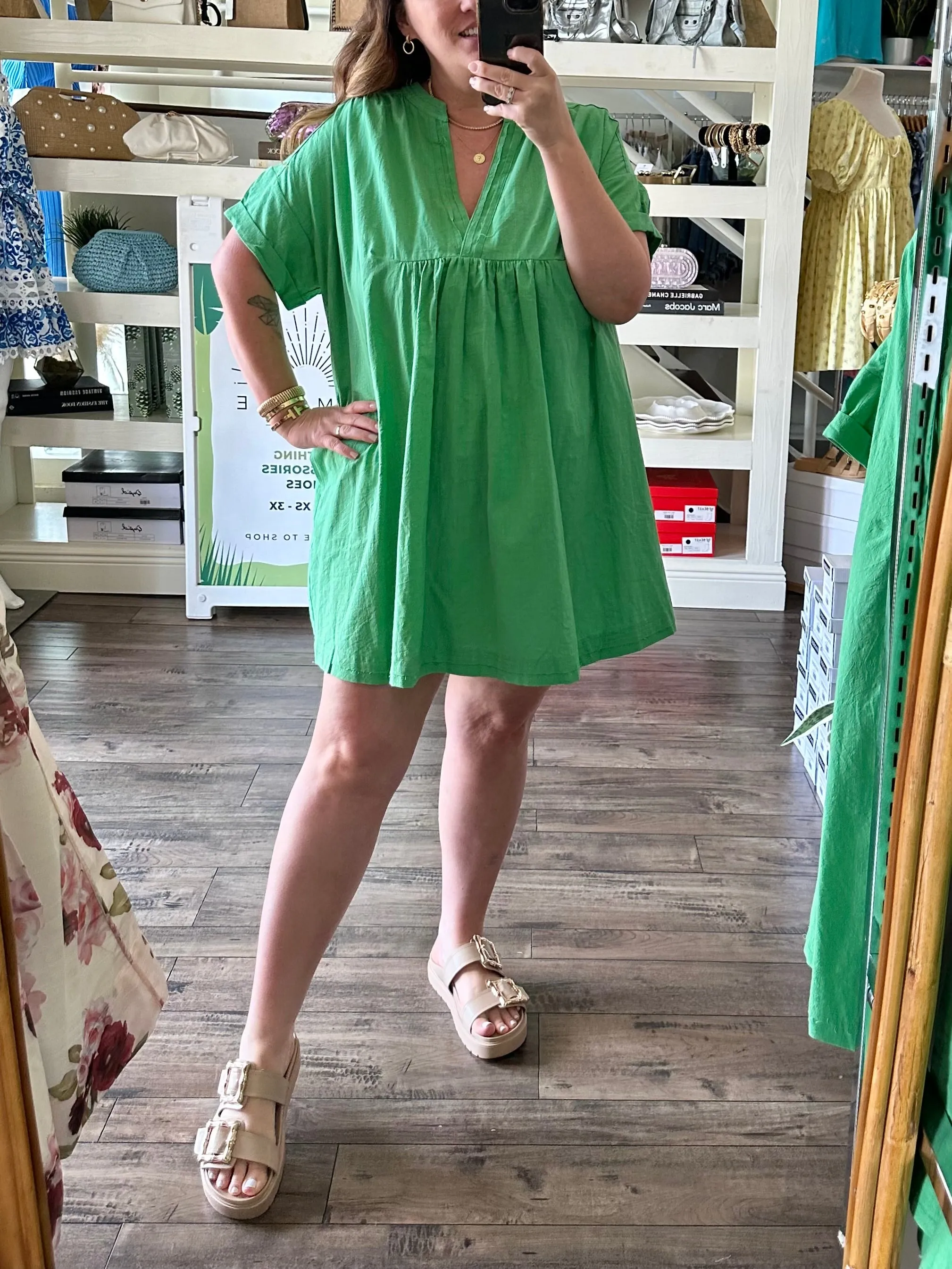 Cotton Tunic Dress