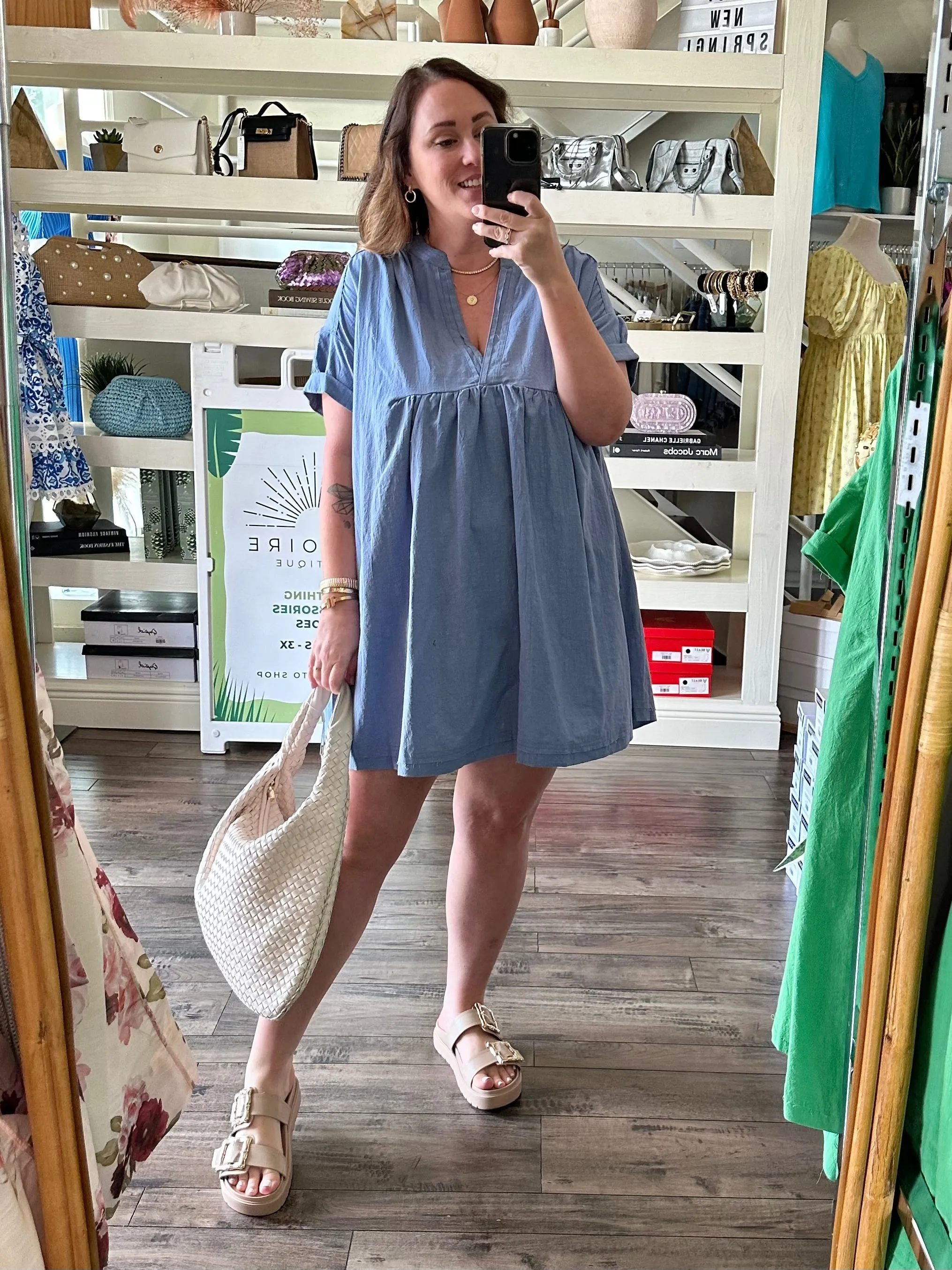 Cotton Tunic Dress