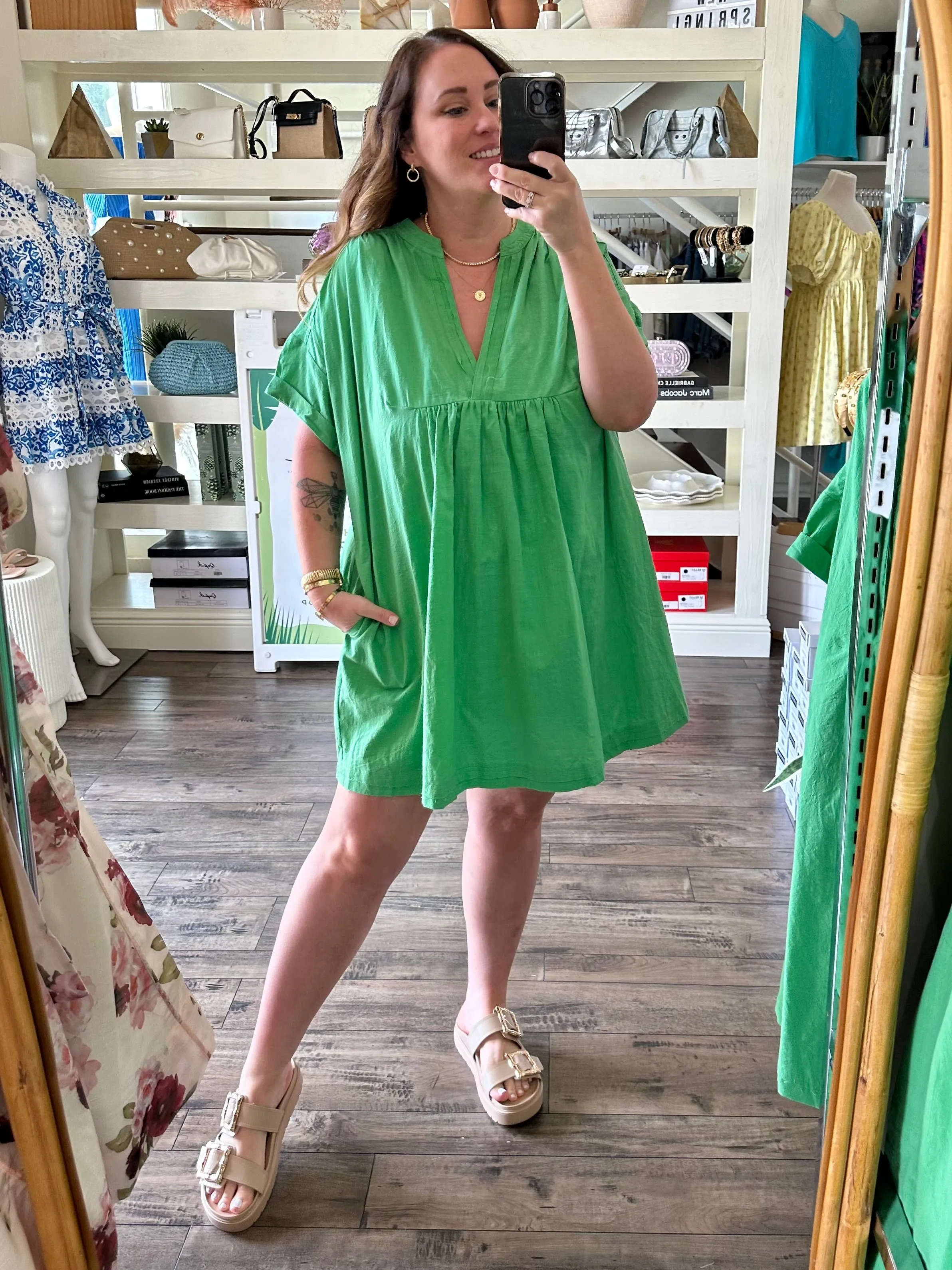 Cotton Tunic Dress