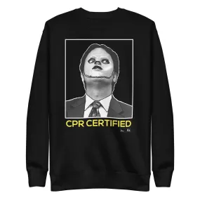 CPR Certified - Unisex Premium Sweatshirt - Dark