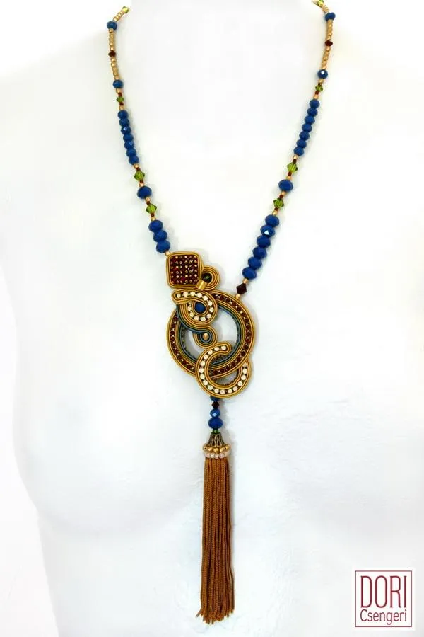 Debonair Tassel Necklace