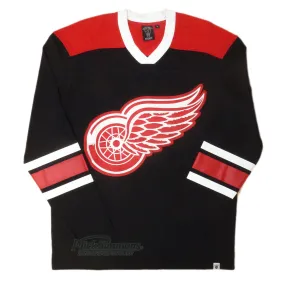 Detroit Red Wings NHL Replica Jersey National Hockey League by Majestic - Black