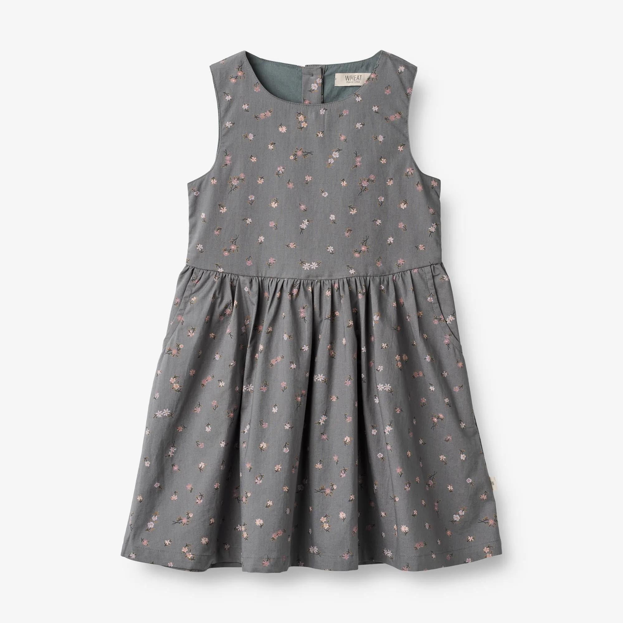 Dress Thelma - autumn sky flowers