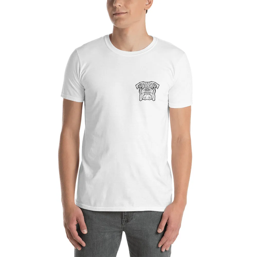 English Bulldog Blackline Unisex Tee