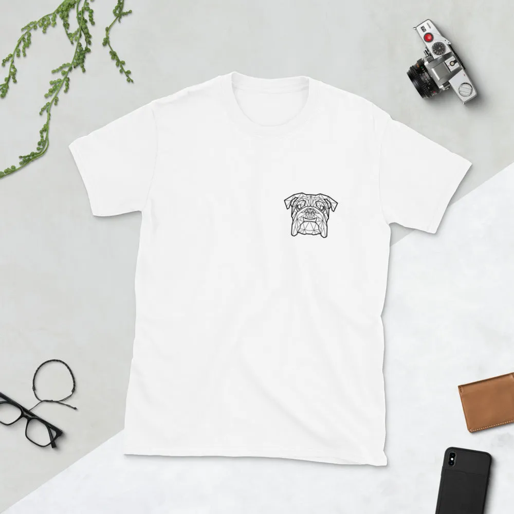 English Bulldog Blackline Unisex Tee