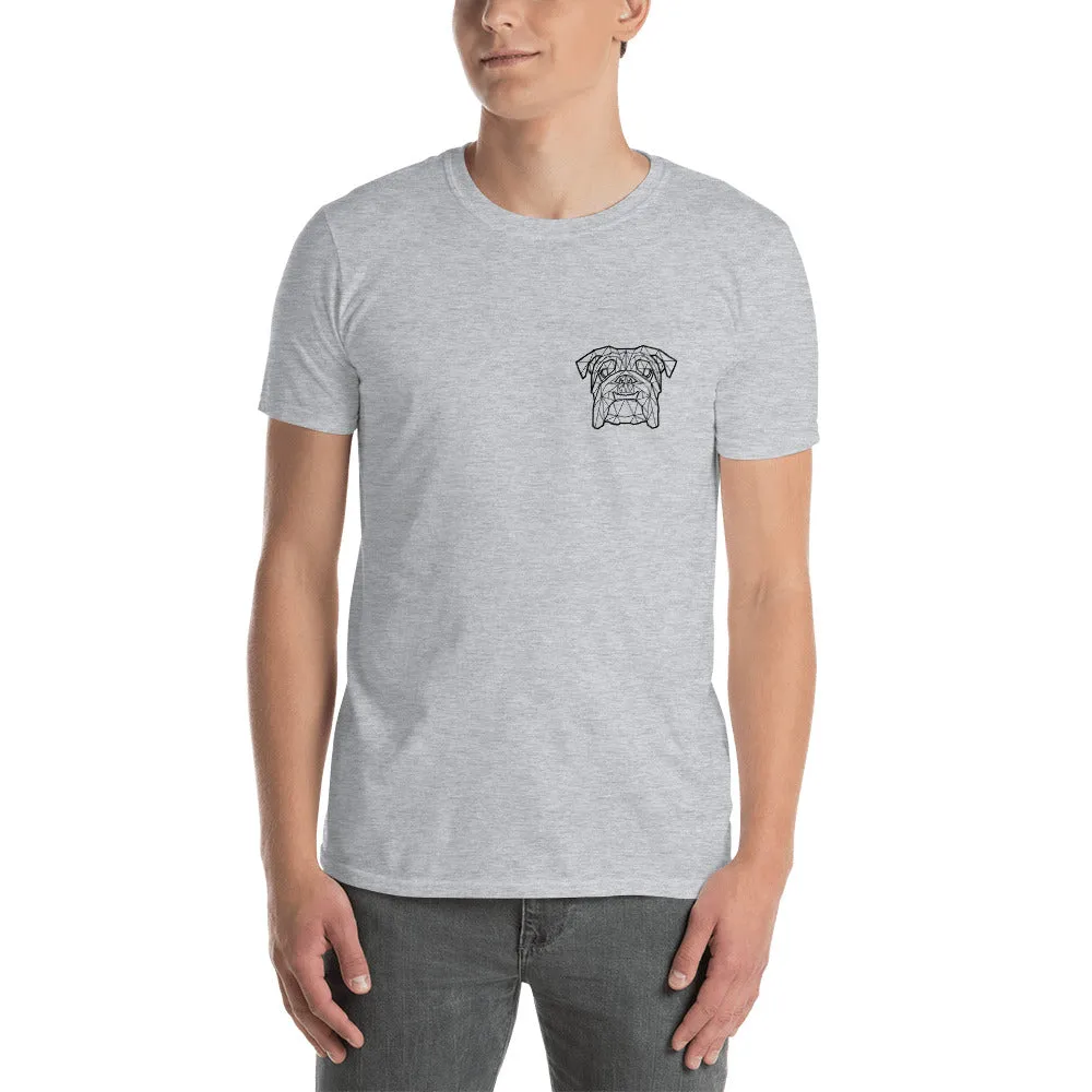 English Bulldog Blackline Unisex Tee