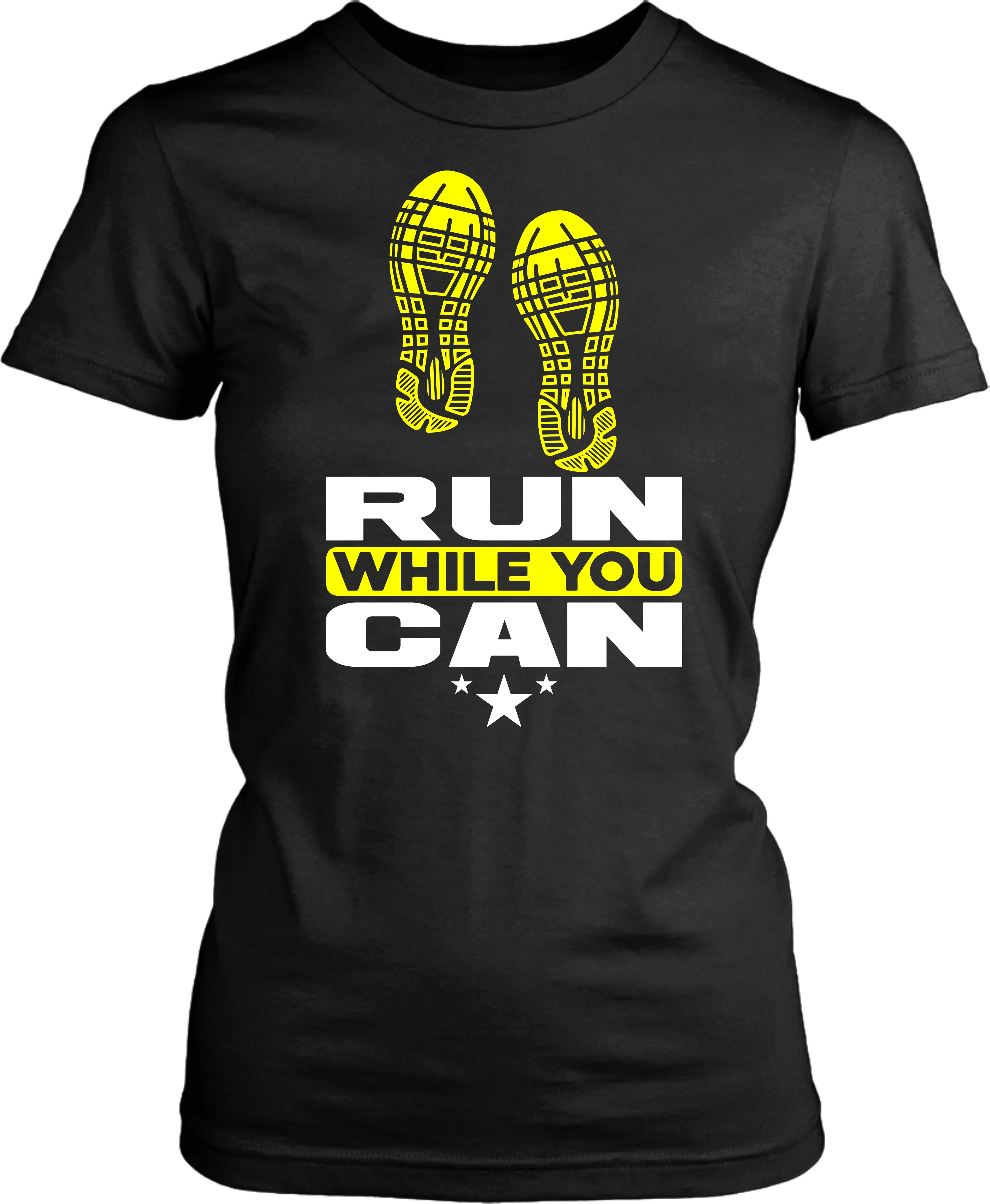 Fitness Couture - Run While You Can General Workout Tee