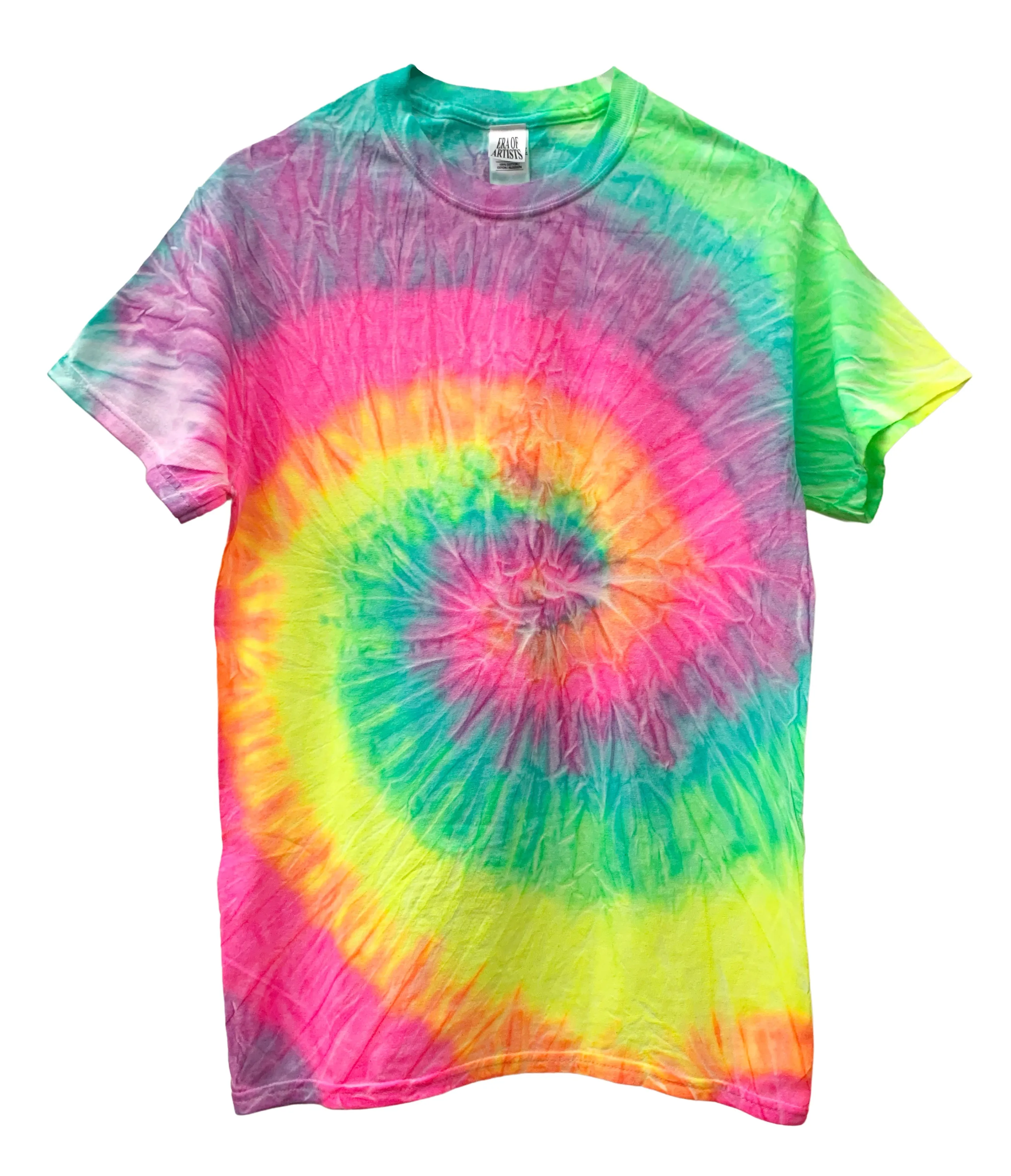 Fluorescent Tie-Dye Unisex Tee