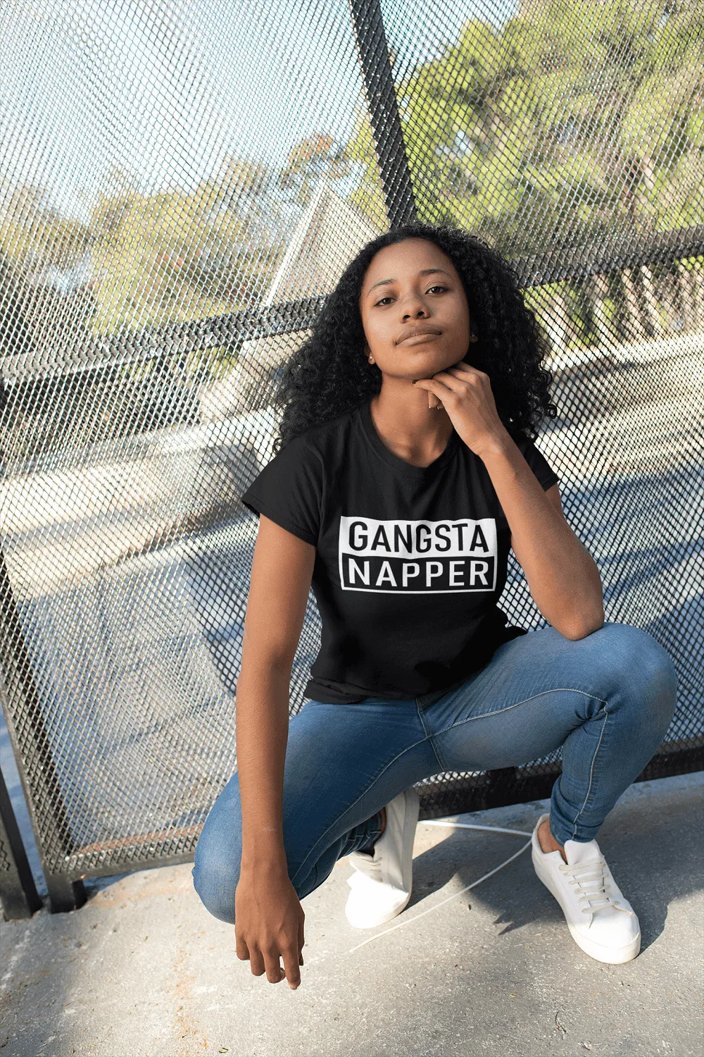 Gangsta Napper T-Shirt | Funny Nap Shirt | Napping Tee