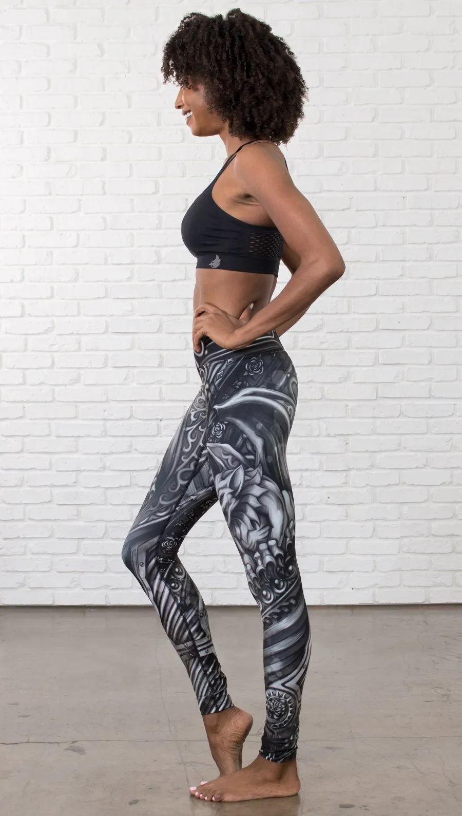 Gargoyle - Full Length Triathlon Leggings - CUSTOM ORDER