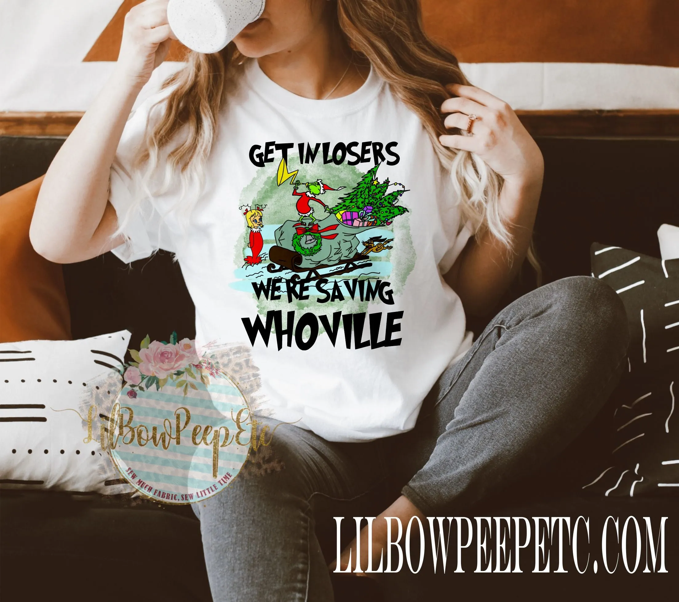 Get In Losers We're Saving Whoville Unisex Tee Or Raglan