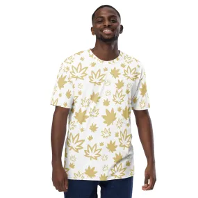 Gold Leaf AOP Men's t-shirt