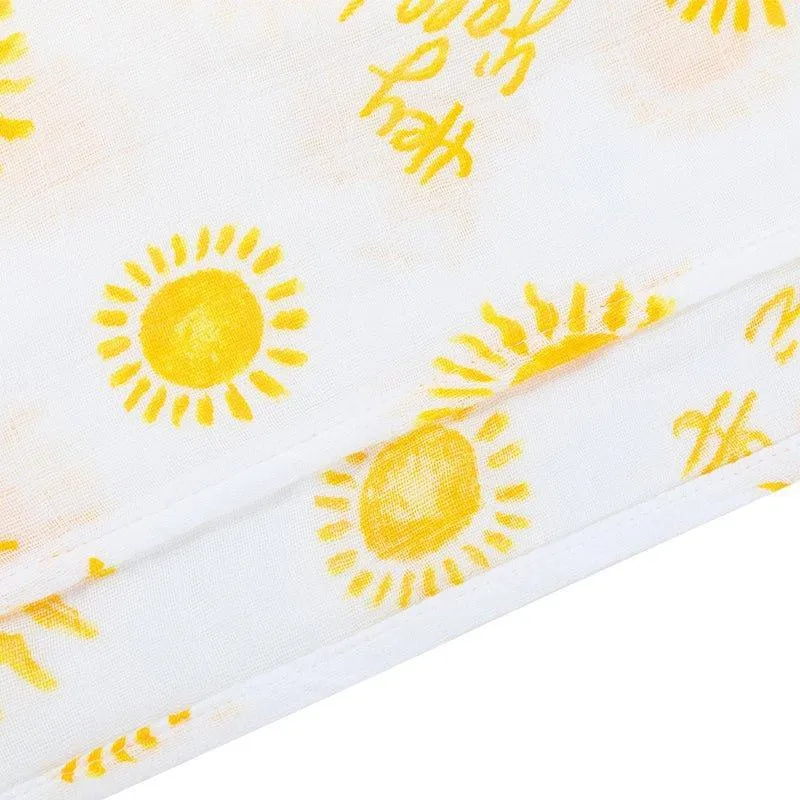 Hey Y'all! Swaddle Baby Muslin Swaddle Receiving Blanket