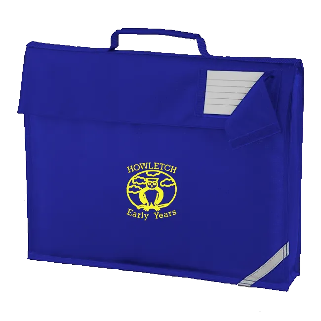 Howletch Early Years Nursery Royal Blue Book Bag