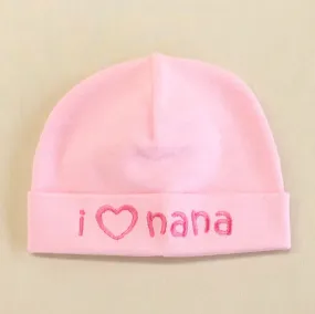 I ❤️ Nana Embroidered Hat