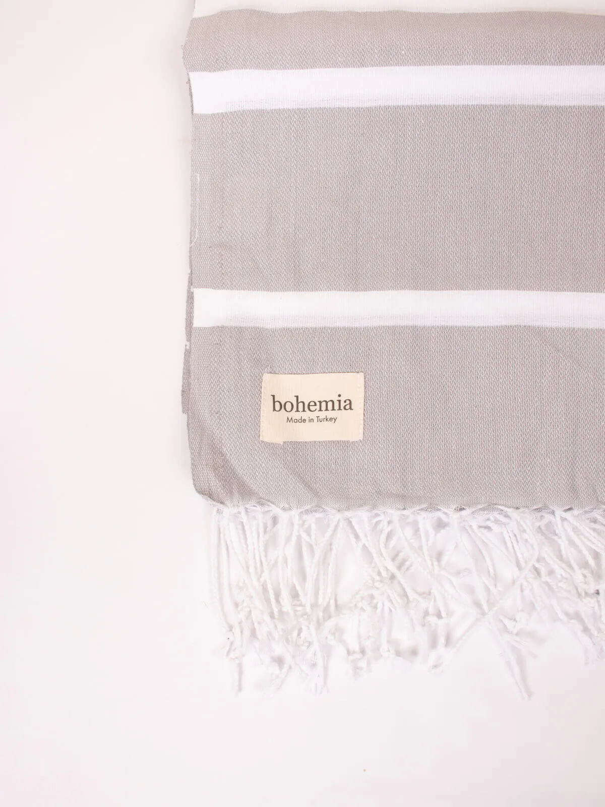 Ibiza Summer Hammam Towel, Pearl Grey