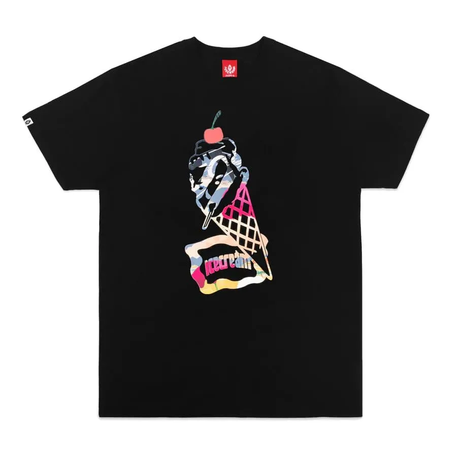 Icecream Cucumber SS Tee (Black)